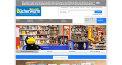 Desktop Screenshot of buecherwurm.net