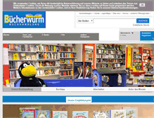 Tablet Screenshot of buecherwurm.net