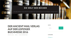 Desktop Screenshot of buecherwurm.org