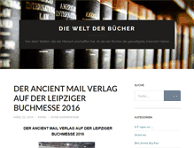 Tablet Screenshot of buecherwurm.org